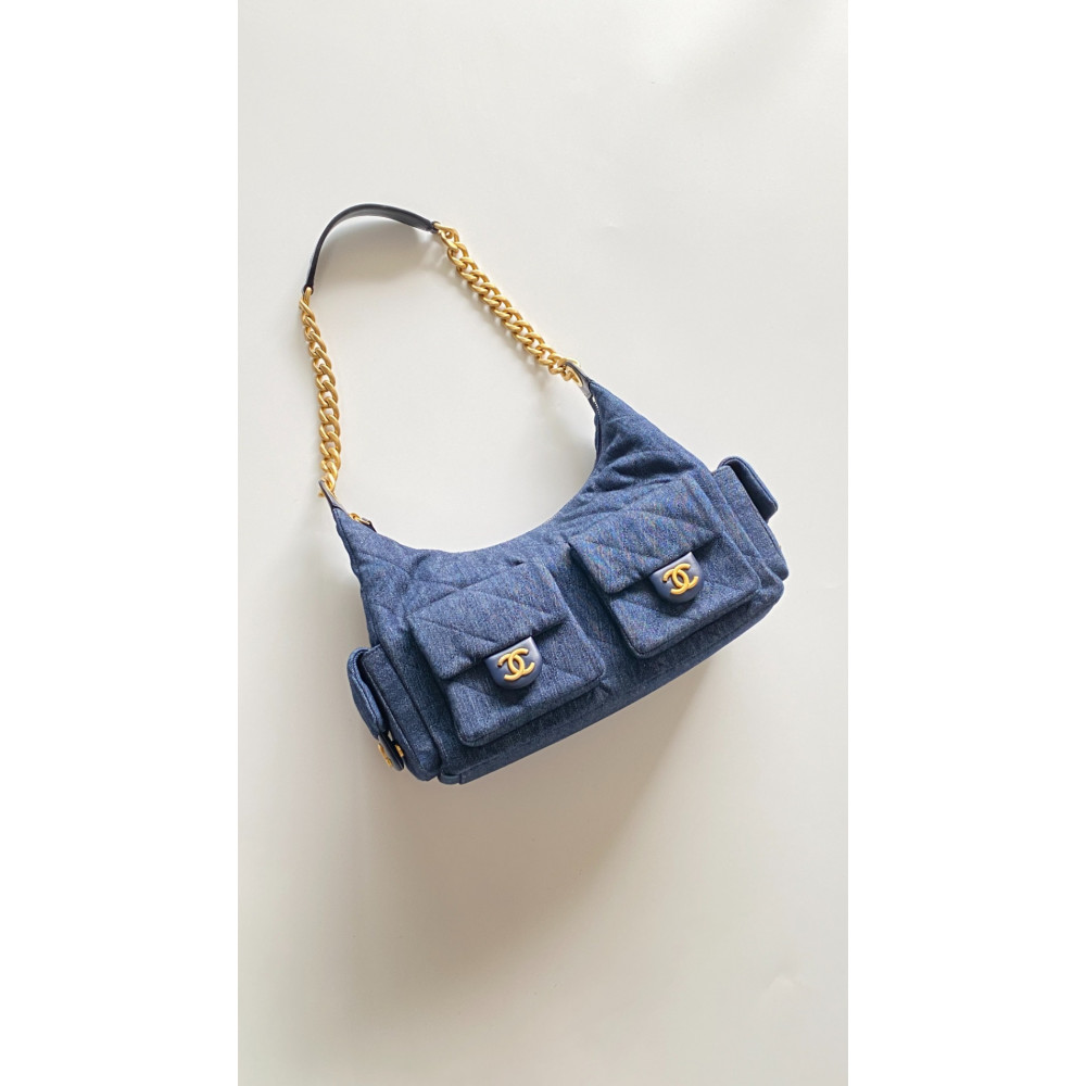 Chanel 25C Large HOBO Hippie Bag Chanel 25C Large HOBO Hippie Bag
