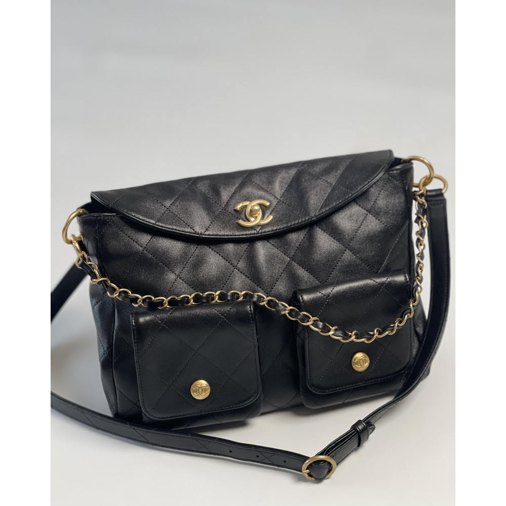 Chanel 24P lambskin Hippie Hobo underarm bag! Chanel 24P lambskin Hippie Hobo underarm bag!