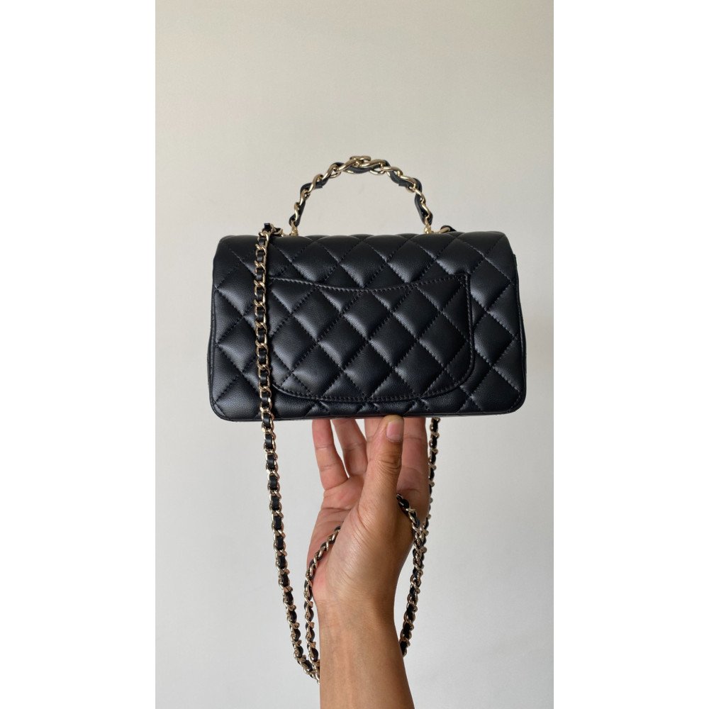Chanel CF Mini Handle Bag!