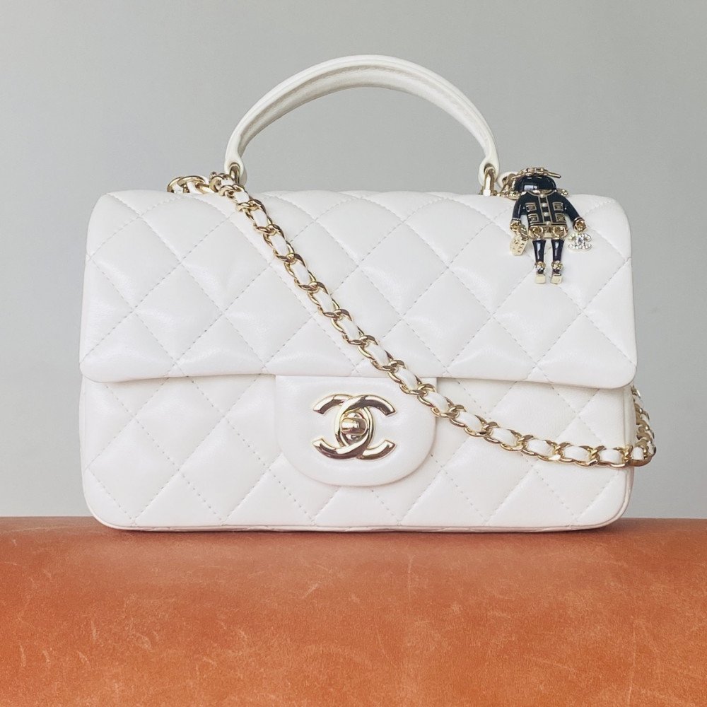 Chanel CF Mini Handle Bag, Pendant Version! 