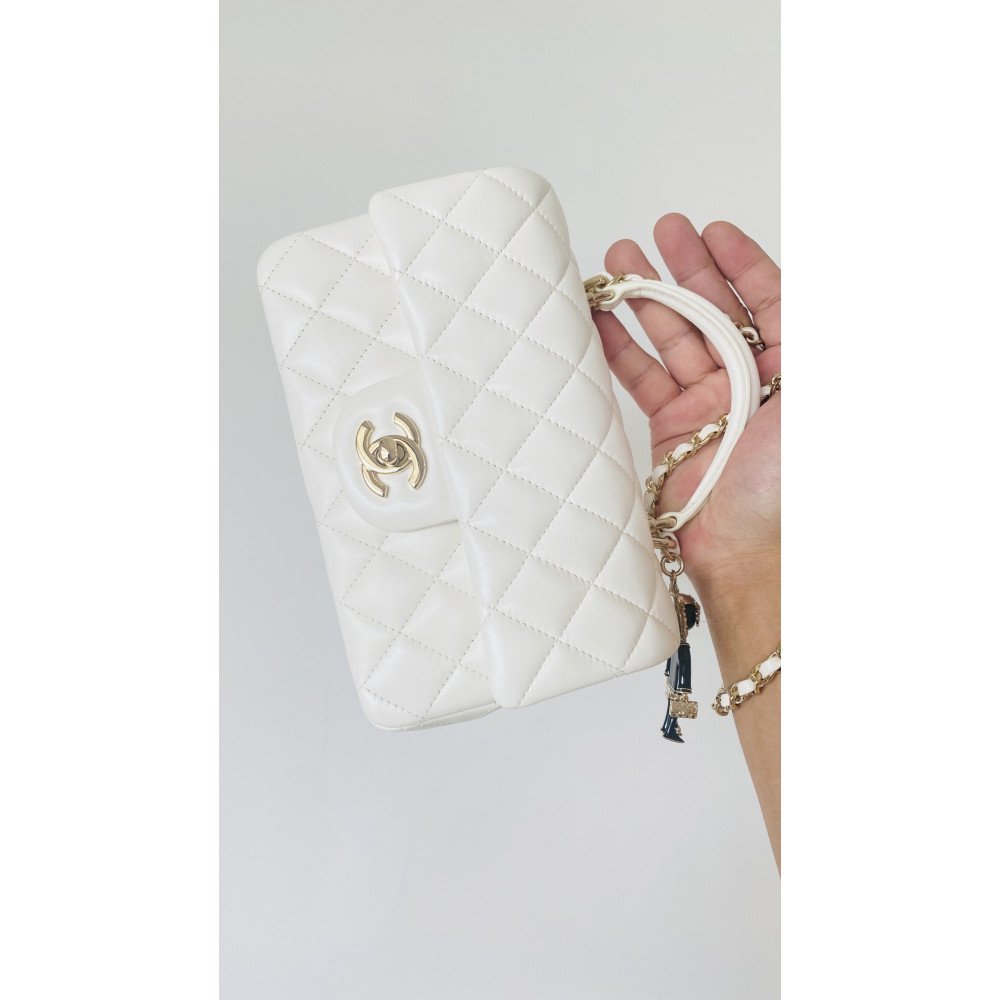 Chanel CF Mini Handle Bag, Pendant Version! 