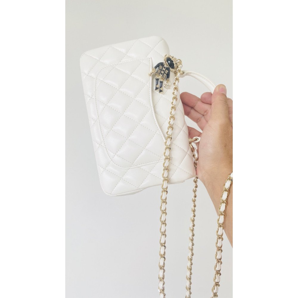 Chanel CF Mini Handle Bag, Pendant Version! 