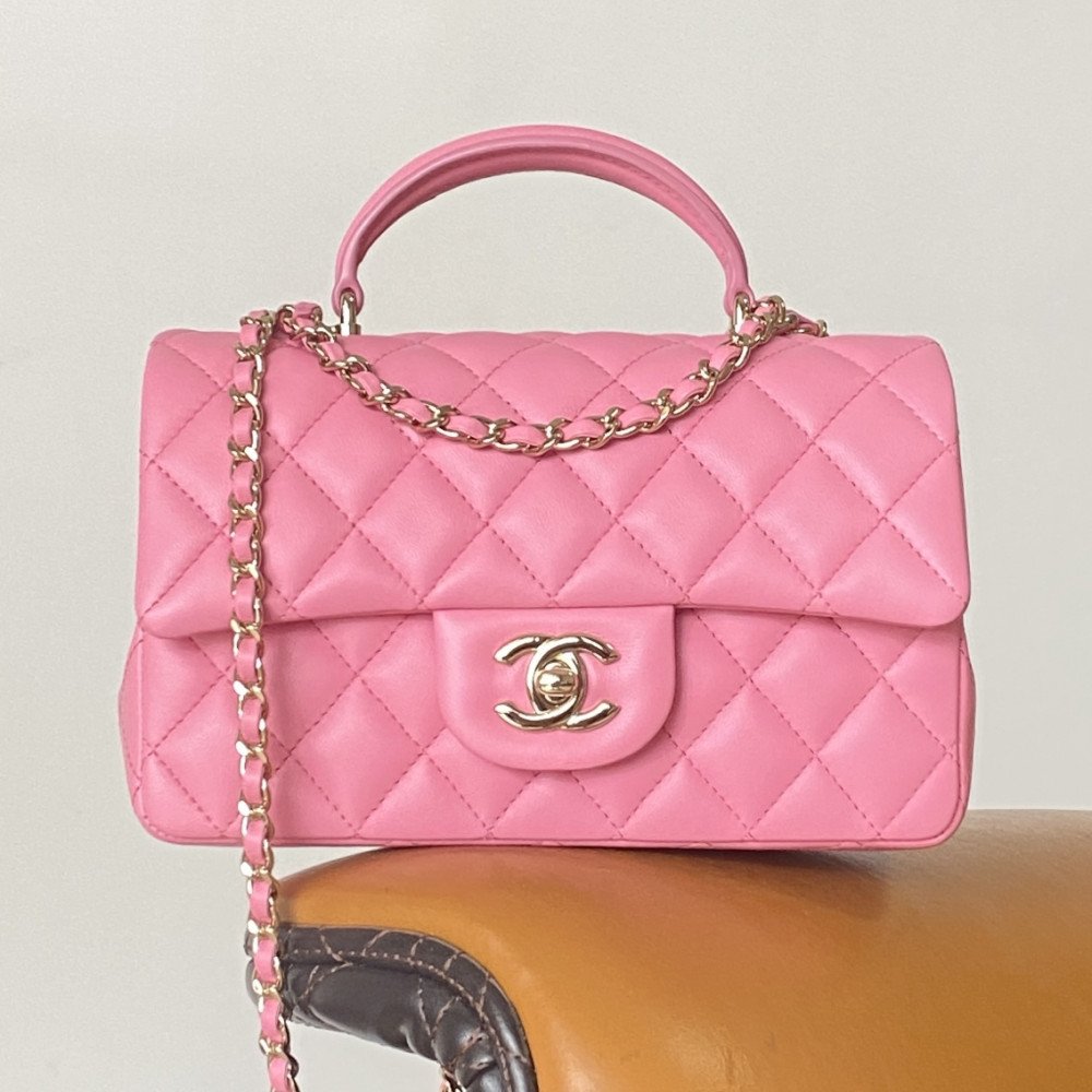 Chanel CF Mini Handle Bag!