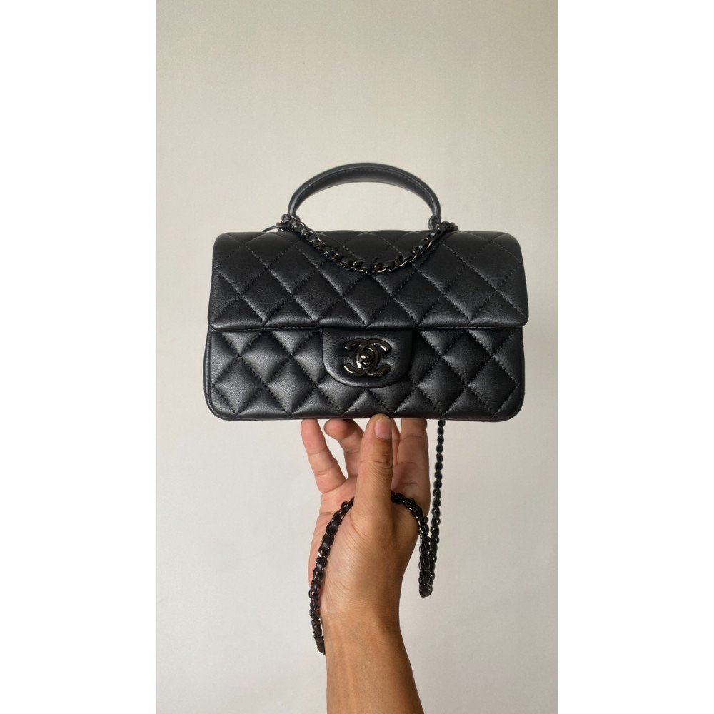 Chanel CF Mini Handle Bag!