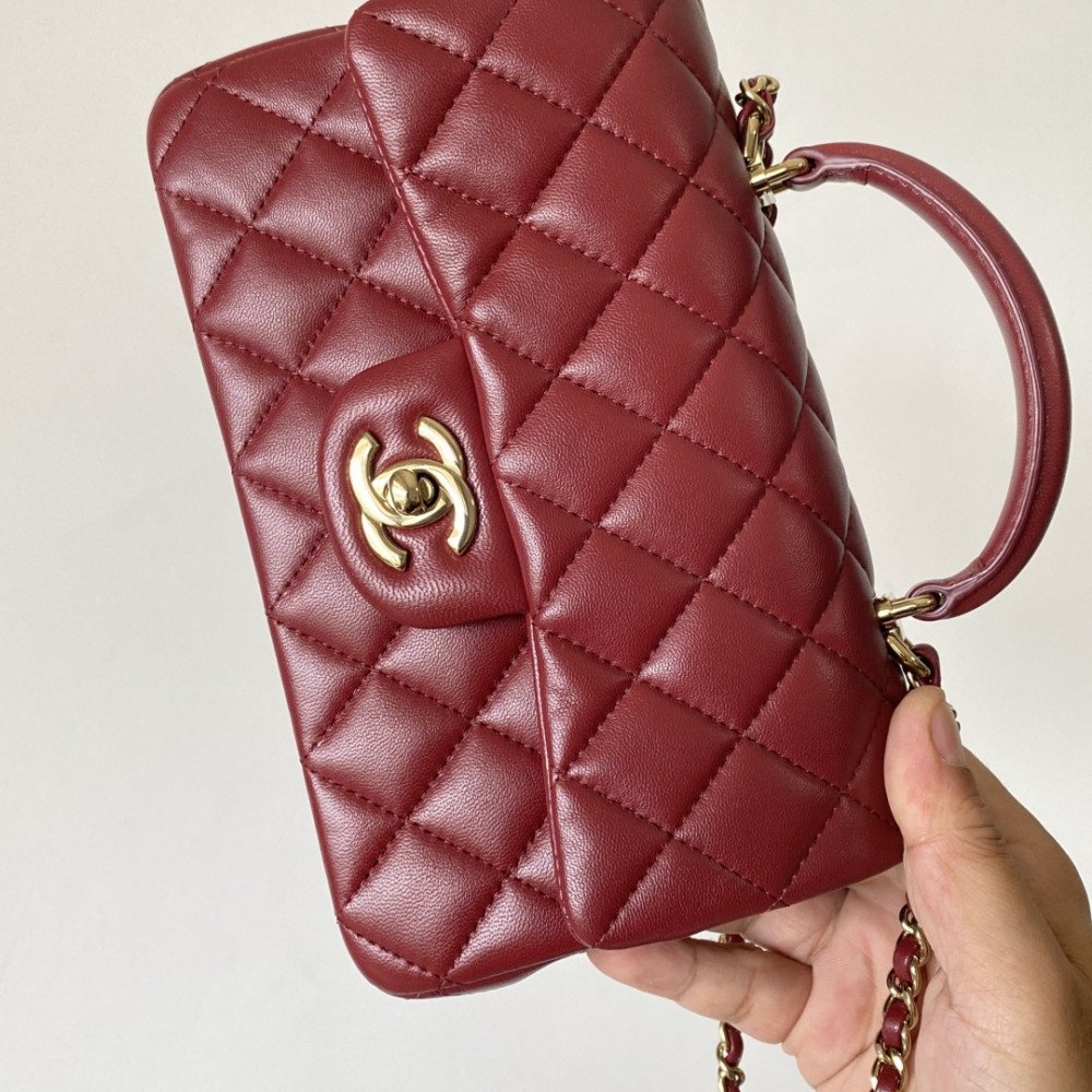 Chanel CF Mini Handle Bag!