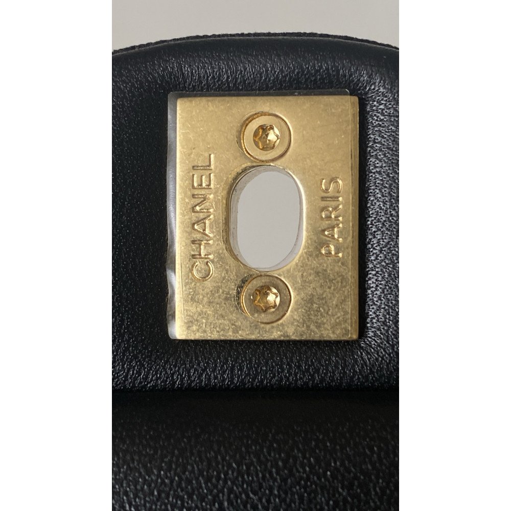 Chanel 25K CF Mini Woven Handle Flap Bag,