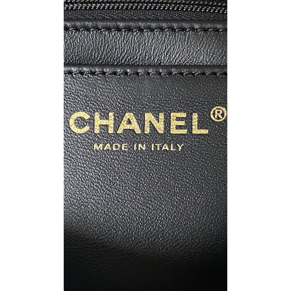 Chanel 25K CF Mini Woven Handle Flap Bag,