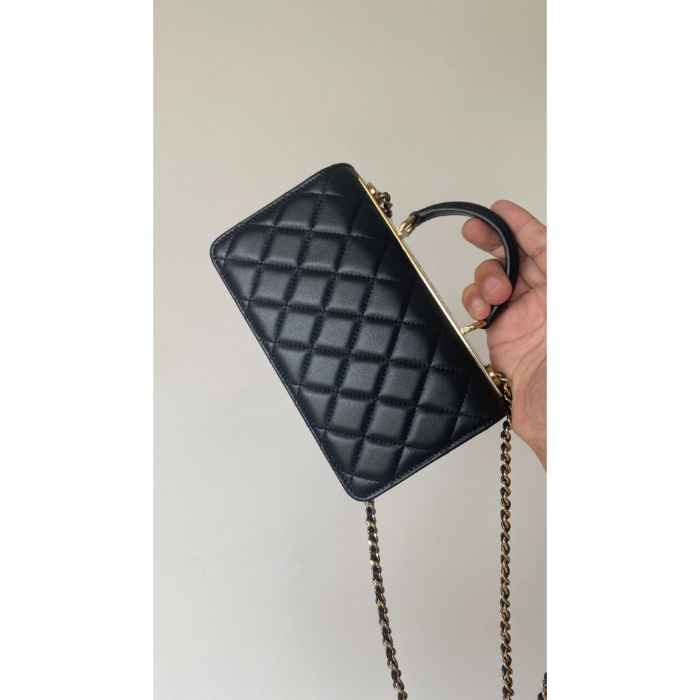 Chanel 24B New Arrival – Trendy CC Handle WOC Bag