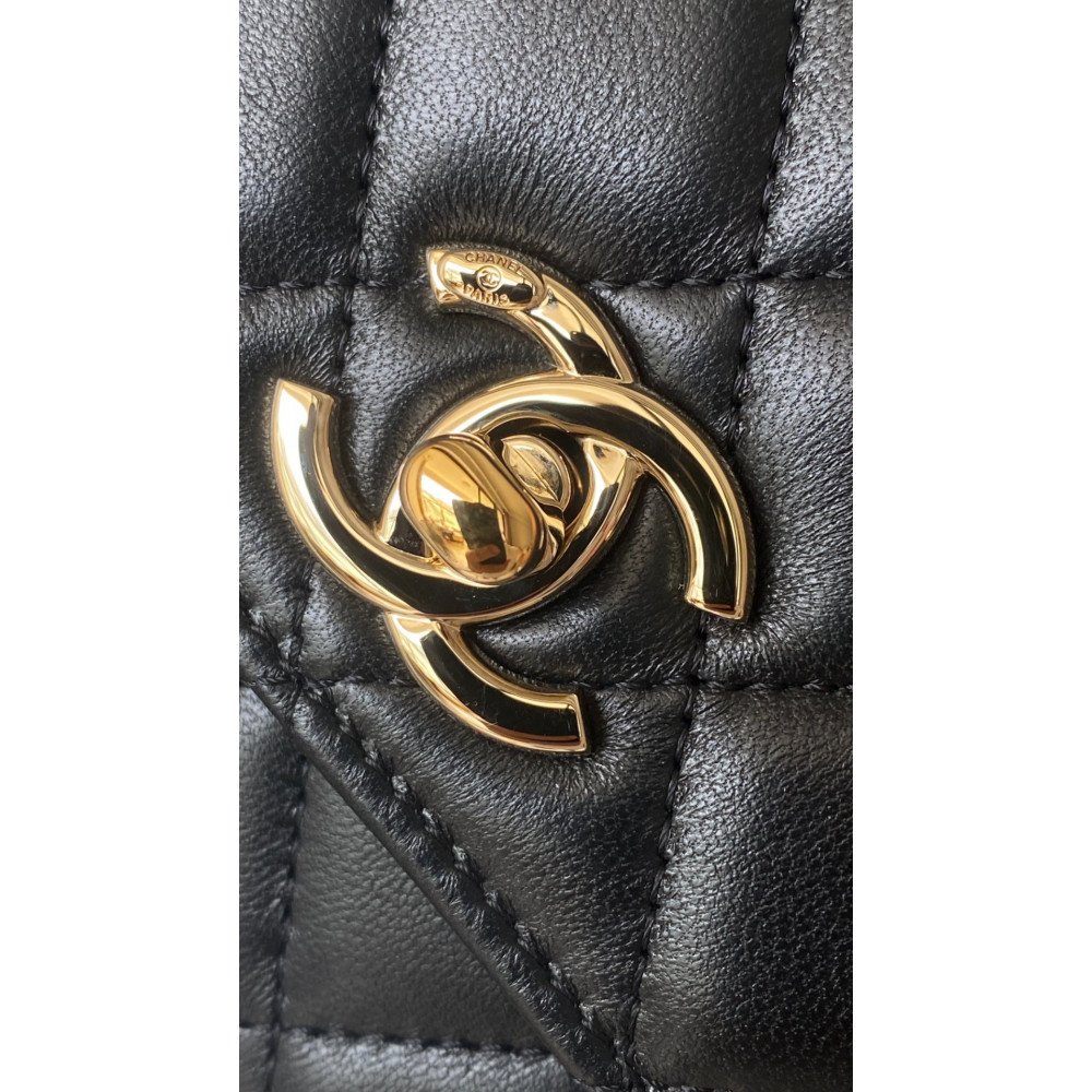 Chanel 24B New Arrival – Trendy CC Handle WOC Bag