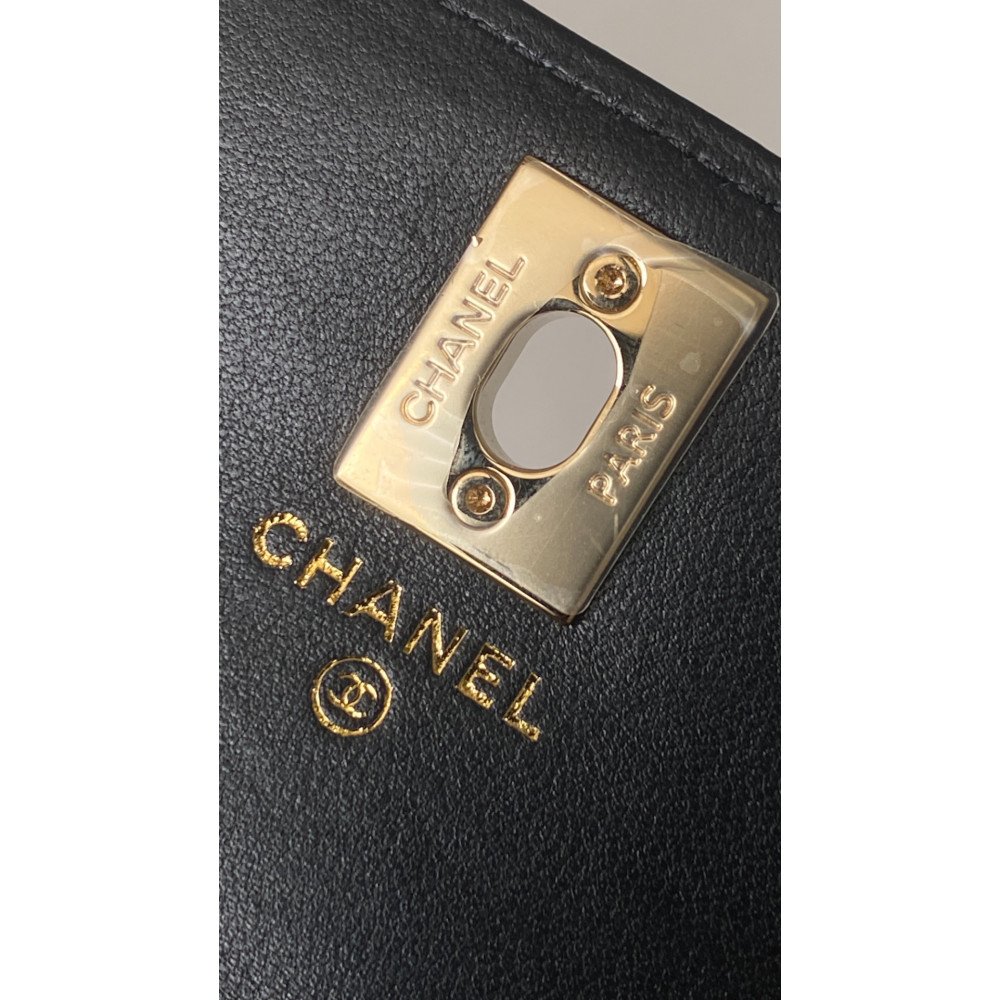 Chanel 24B New Arrival – Trendy CC Handle WOC Bag