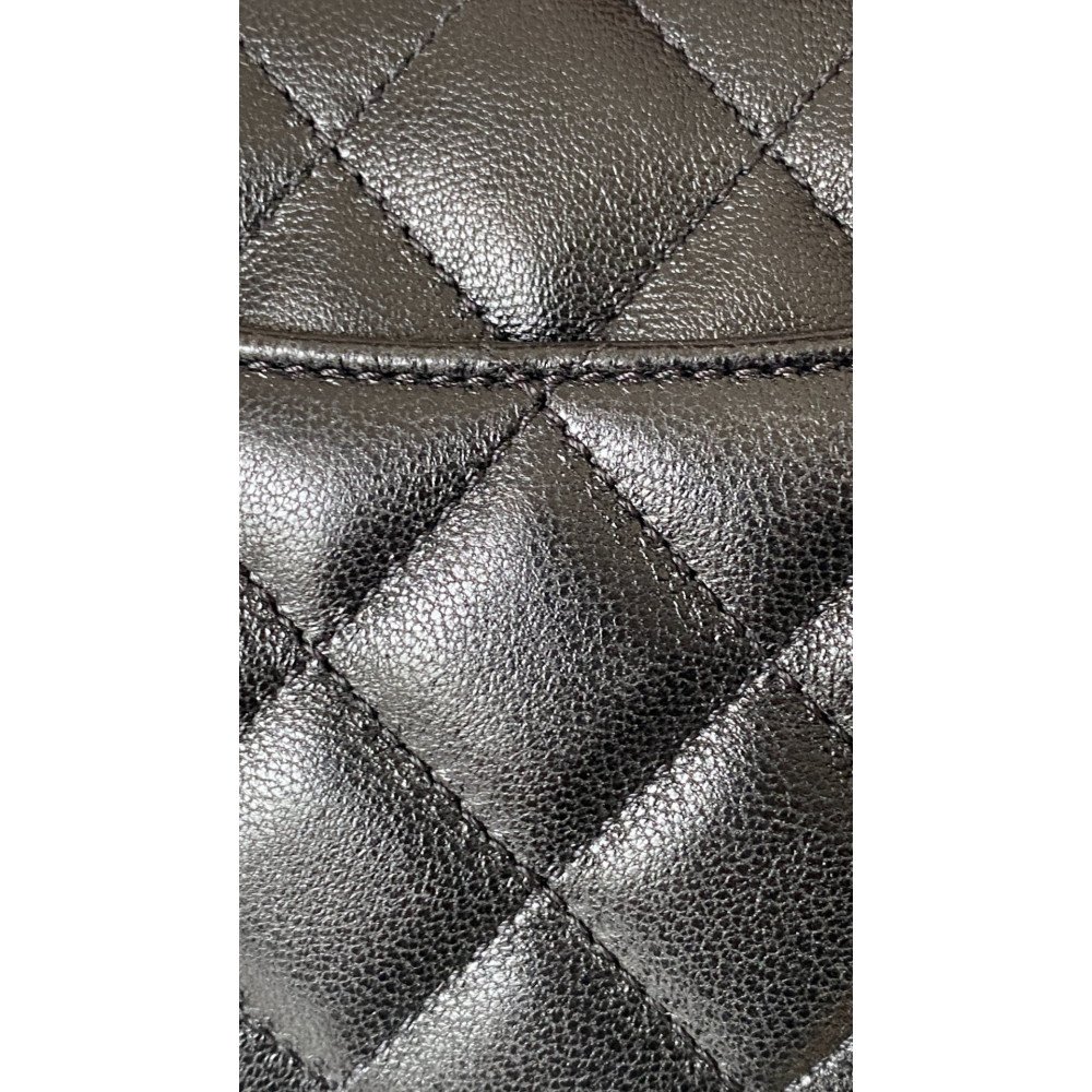 Chanel 24P NEW Pearl Chain Square Boy Bag