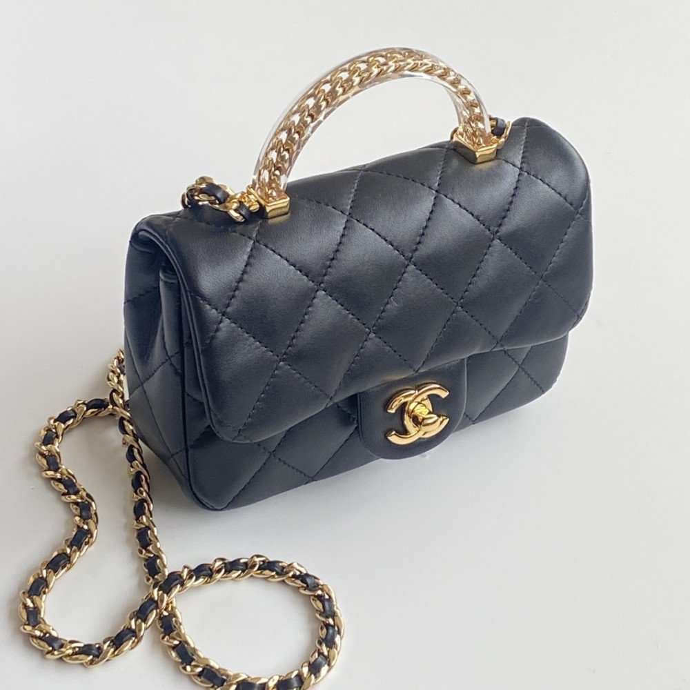 Chanel 24SS CF Mini Flap Handbag!