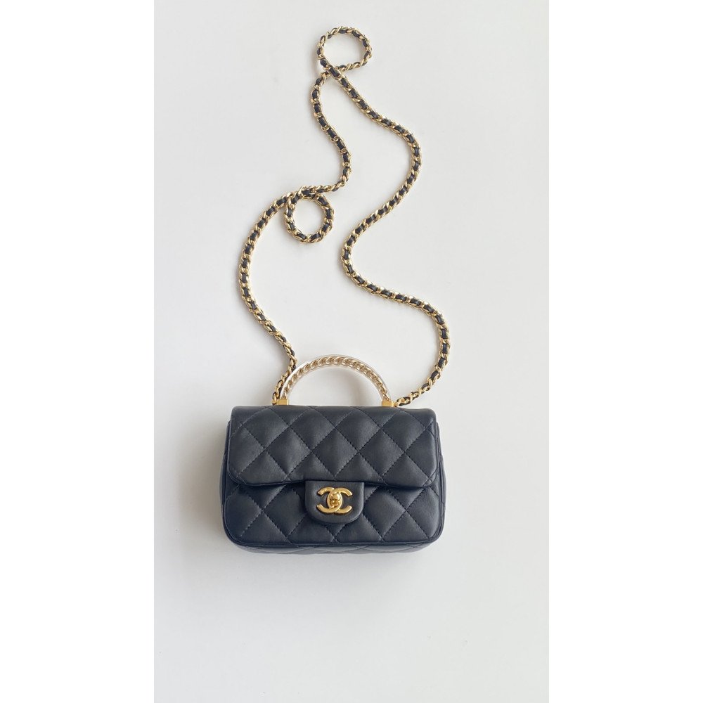 Chanel 24SS CF Mini Flap Handbag!