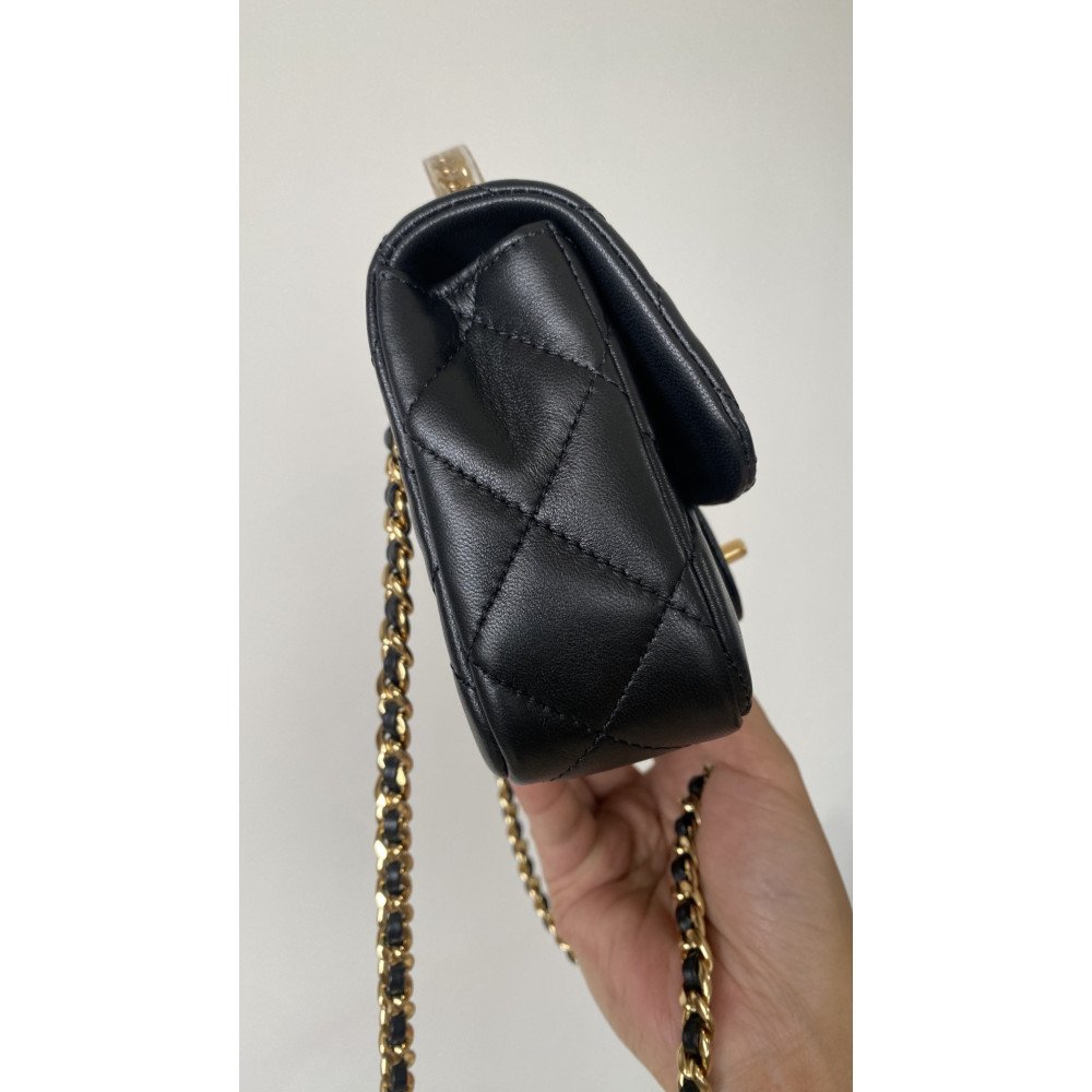 Chanel 24SS CF Mini Flap Handbag!
