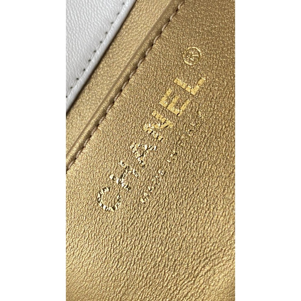 Chanel 24S New Arrival: Double Pearl Detail! Adjustable Closure! "Square Plump Mini"