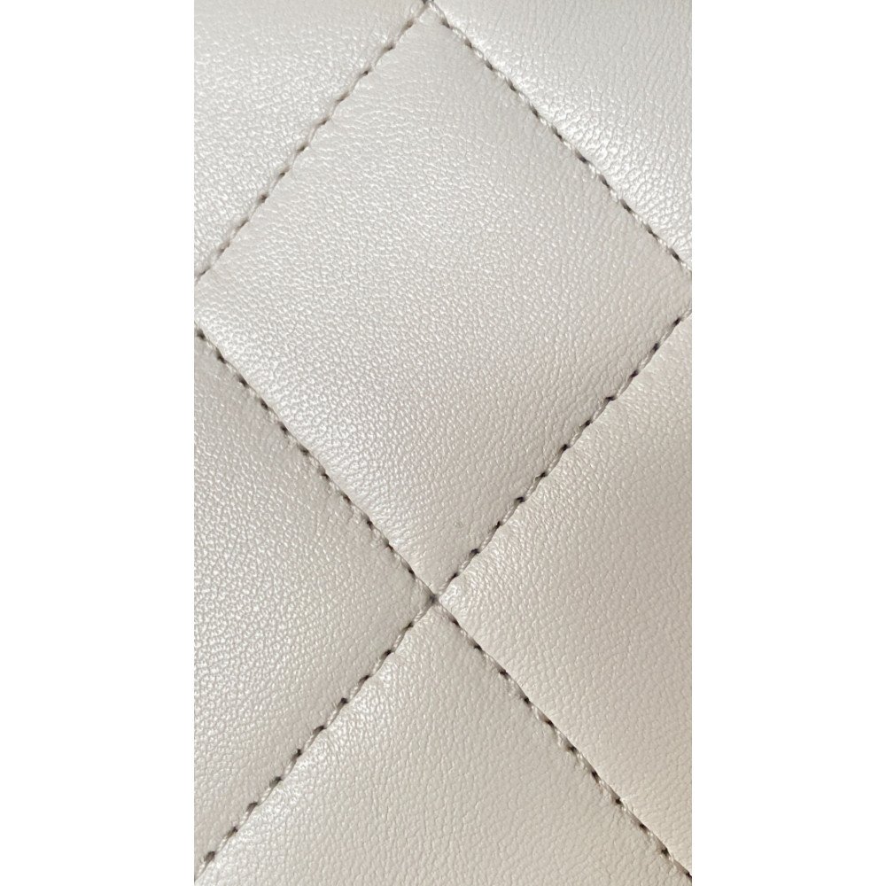 Chanel 24S New Arrival: Double Pearl Detail! Adjustable Closure! "Square Plump Mini"