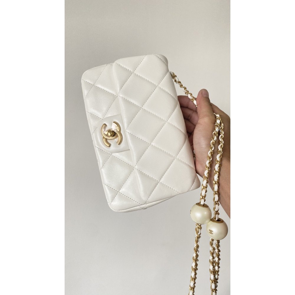 Chanel 24S New Arrival: Double Pearl! Adjustable Strap