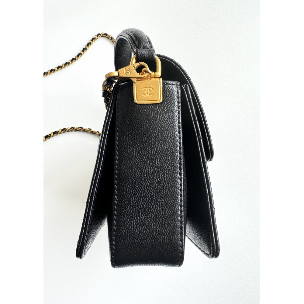 Chanel 24K New CF Handle Top-Handle Bag "Small"! 