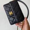 Chanel 24K New CF Handle Top-Handle Bag "Mini"!