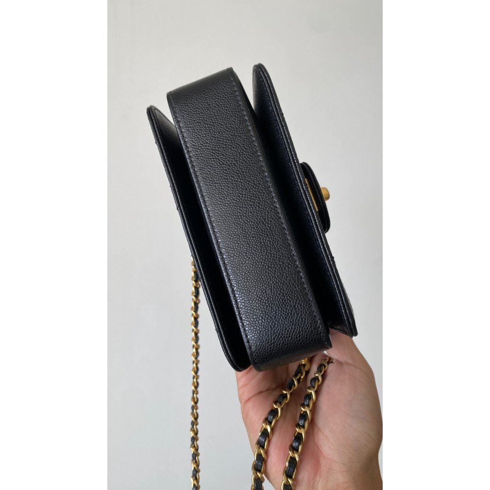 Chanel 24K New CF Handle Top-Handle Bag "Mini"! Chanel 24K New CF Handle Top-Handle Bag "Mini"!