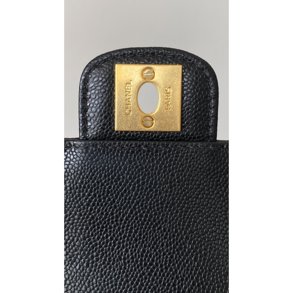 Chanel 24K New CF Handle Top-Handle Bag "Mini"! Chanel 24K New CF Handle Top-Handle Bag "Mini"!