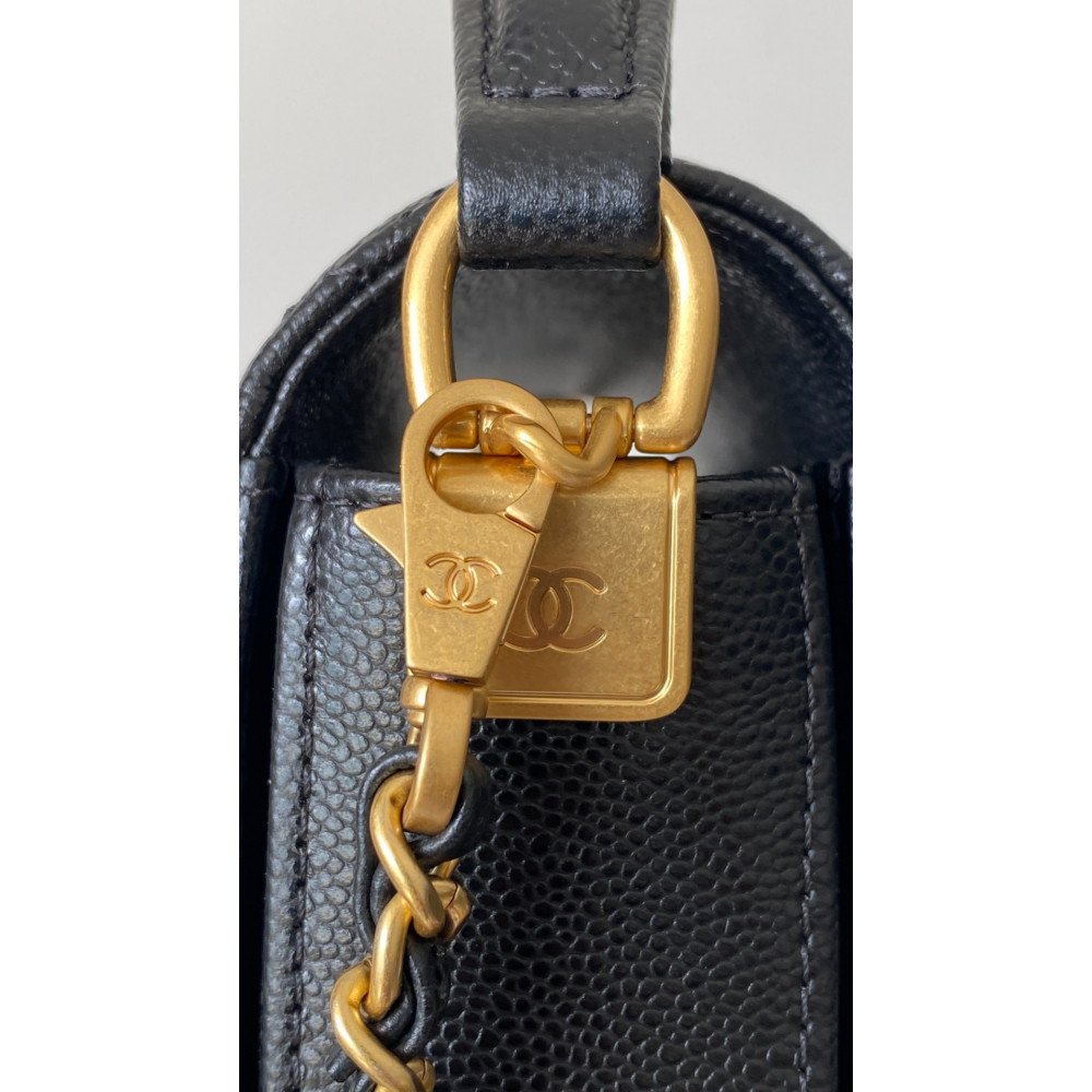 Chanel 24K New CF Handle Top-Handle Bag "Mini"! Chanel 24K New CF Handle Top-Handle Bag "Mini"!