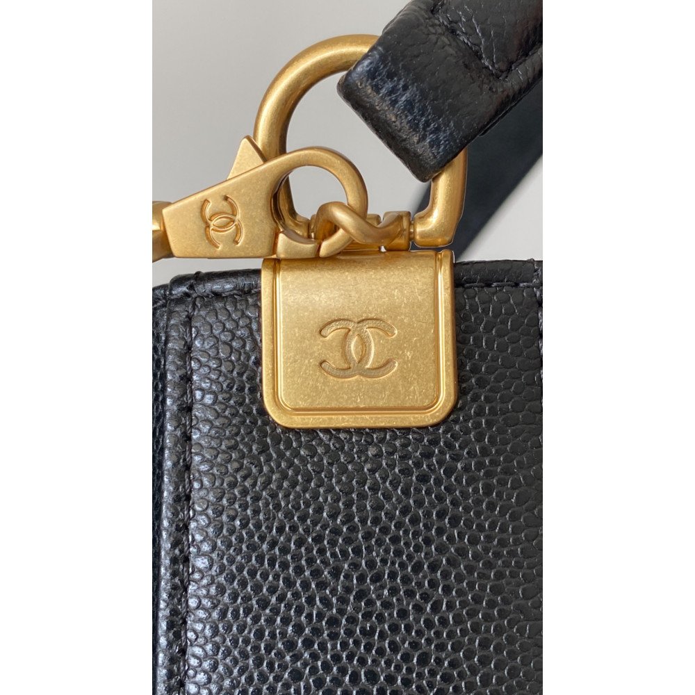 Chanel 24K New CF Handle Top-Handle Bag "Mini"! Chanel 24K New CF Handle Top-Handle Bag "Mini"!