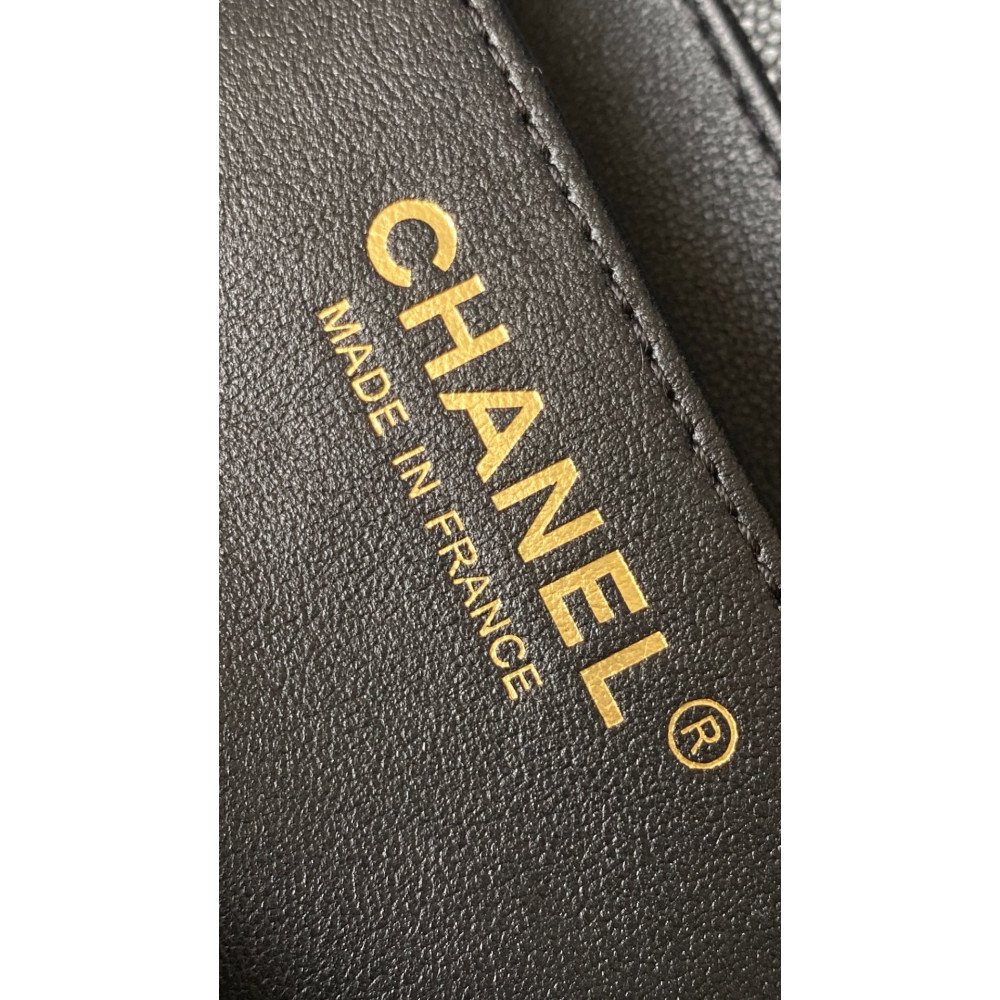 Chanel 24K New CF Handle Top-Handle Bag "Mini"! Chanel 24K New CF Handle Top-Handle Bag "Mini"!