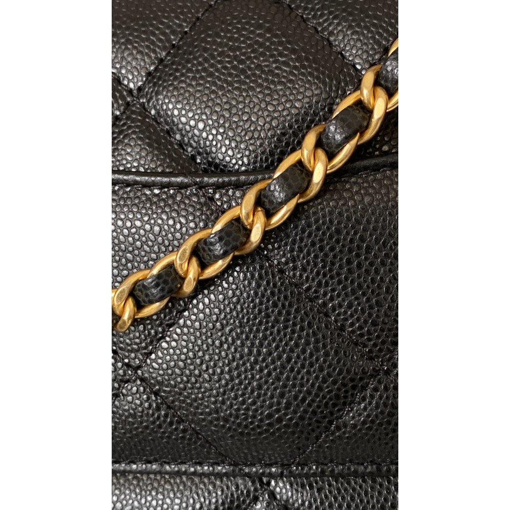 Chanel 24K New CF Handle Top-Handle Bag "Mini"! Chanel 24K New CF Handle Top-Handle Bag "Mini"!