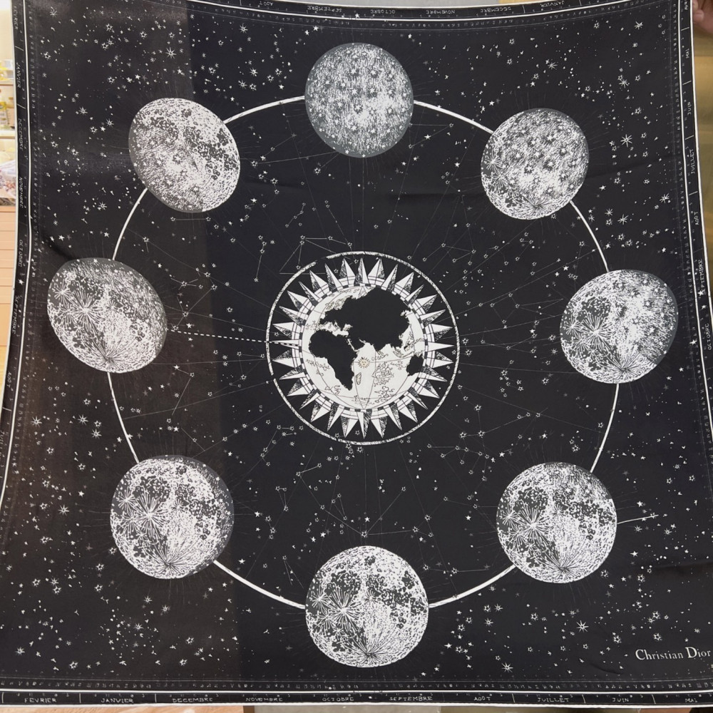 Dior 100% Mulberry Silk 90cm Scarf!  