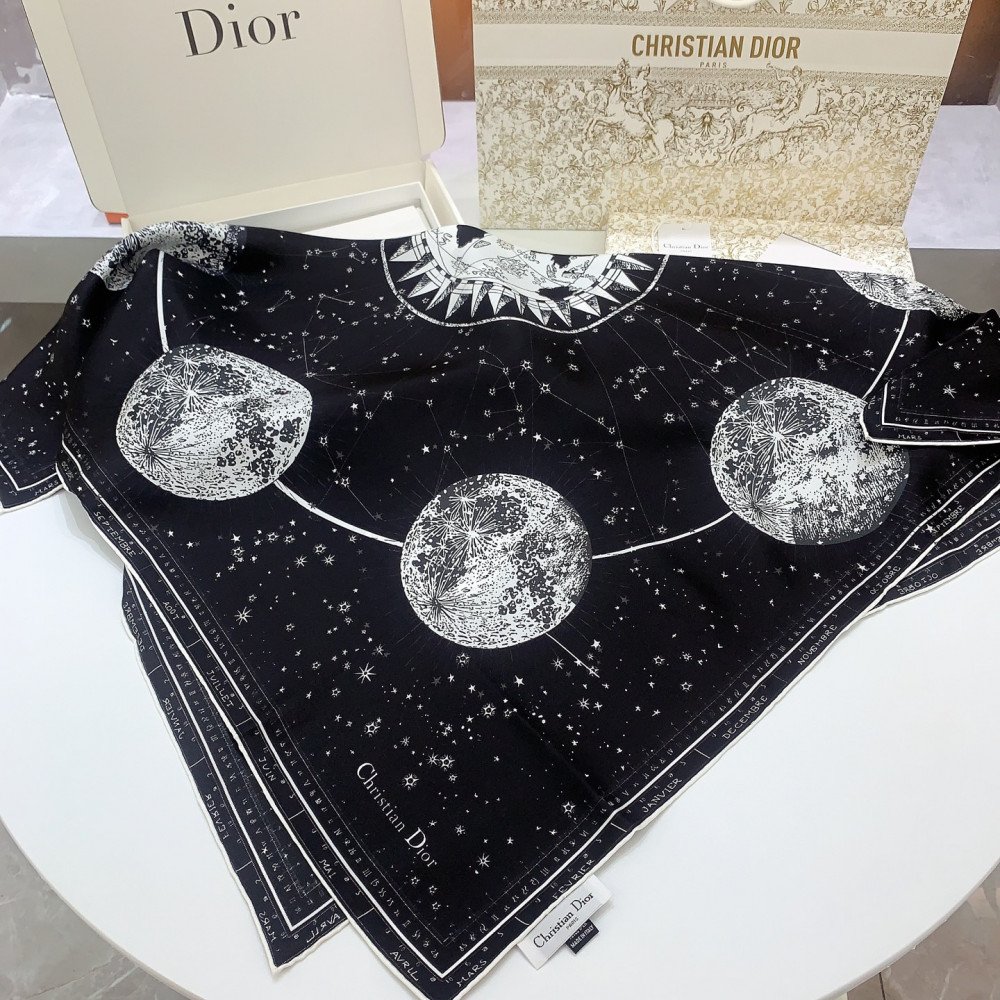 Dior 100% Mulberry Silk 90cm Scarf!  