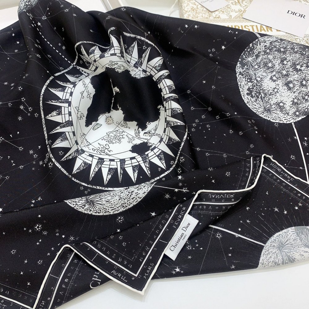Dior 100% Mulberry Silk 90cm Scarf!  