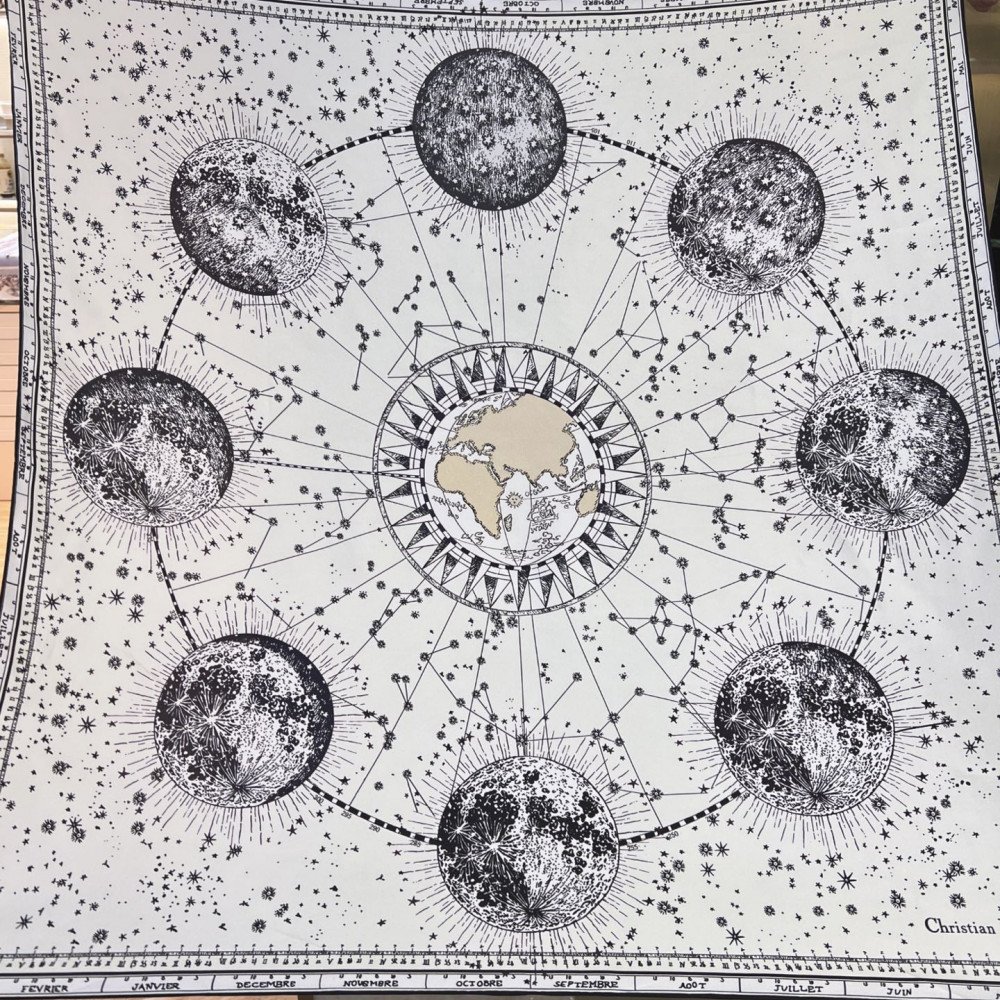 Dior 100% Mulberry Silk 90cm Scarf!  