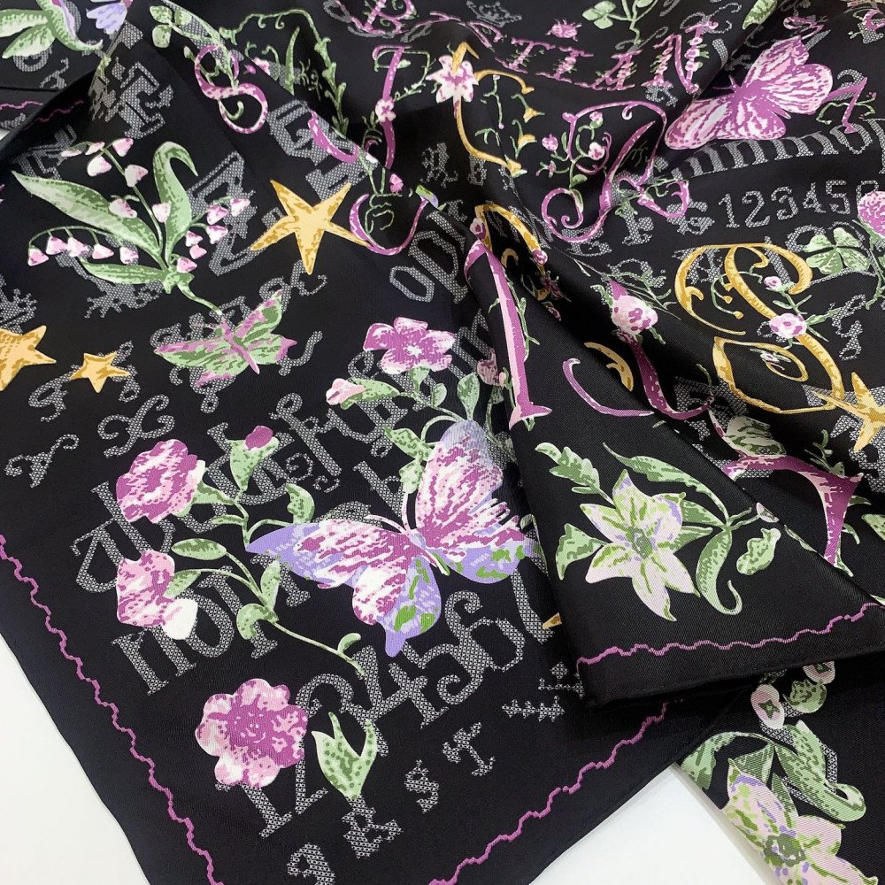 Dior 100% Mulberry Silk 90cm Scarf!  