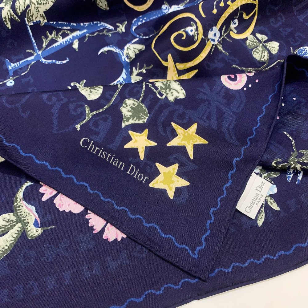 Dior 100% Mulberry Silk 90cm Scarf!  