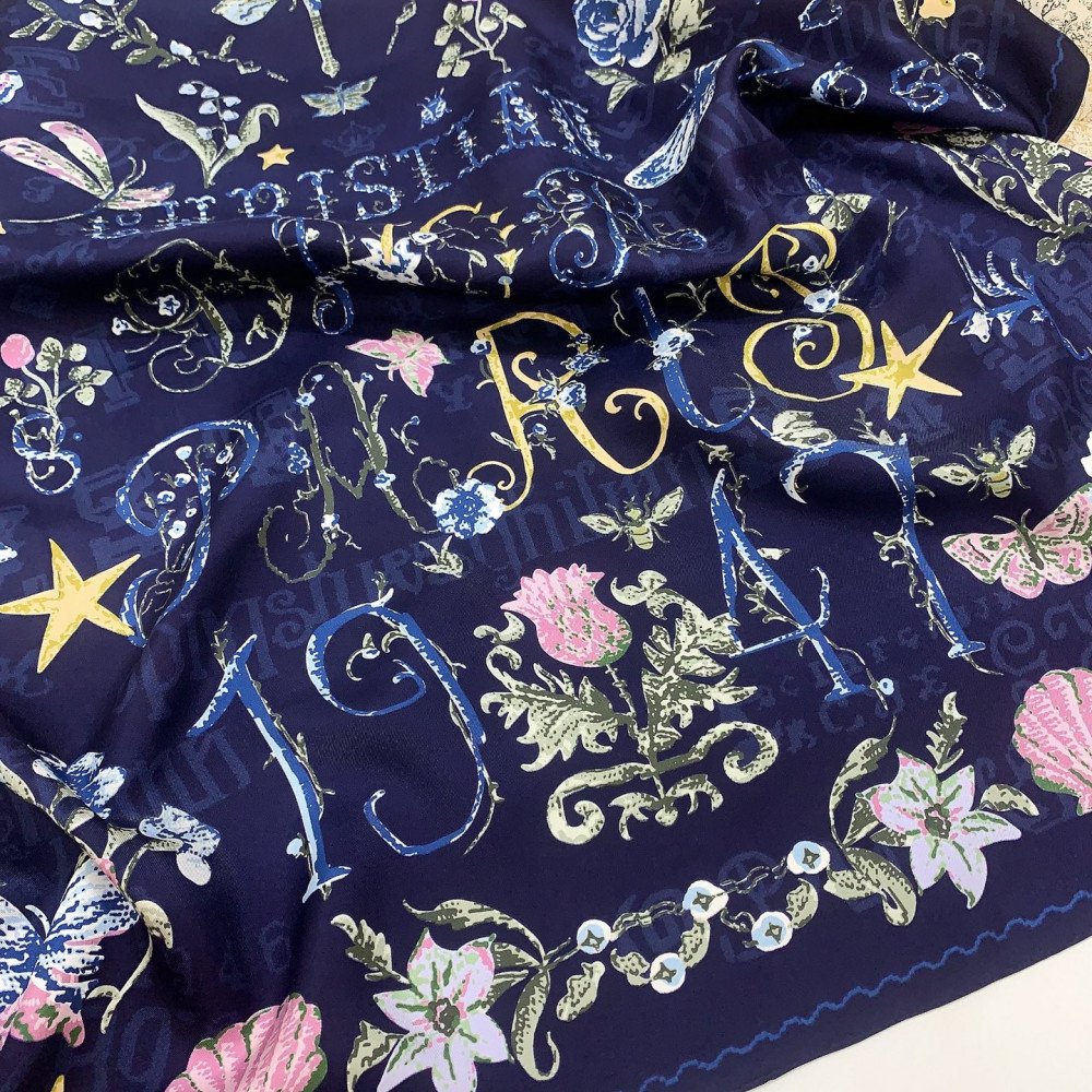 Dior 100% Mulberry Silk 90cm Scarf!  