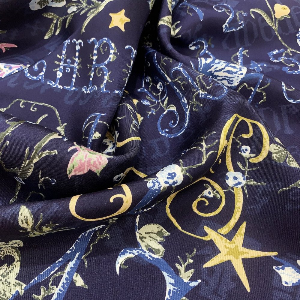 Dior 100% Mulberry Silk 90cm Scarf!  