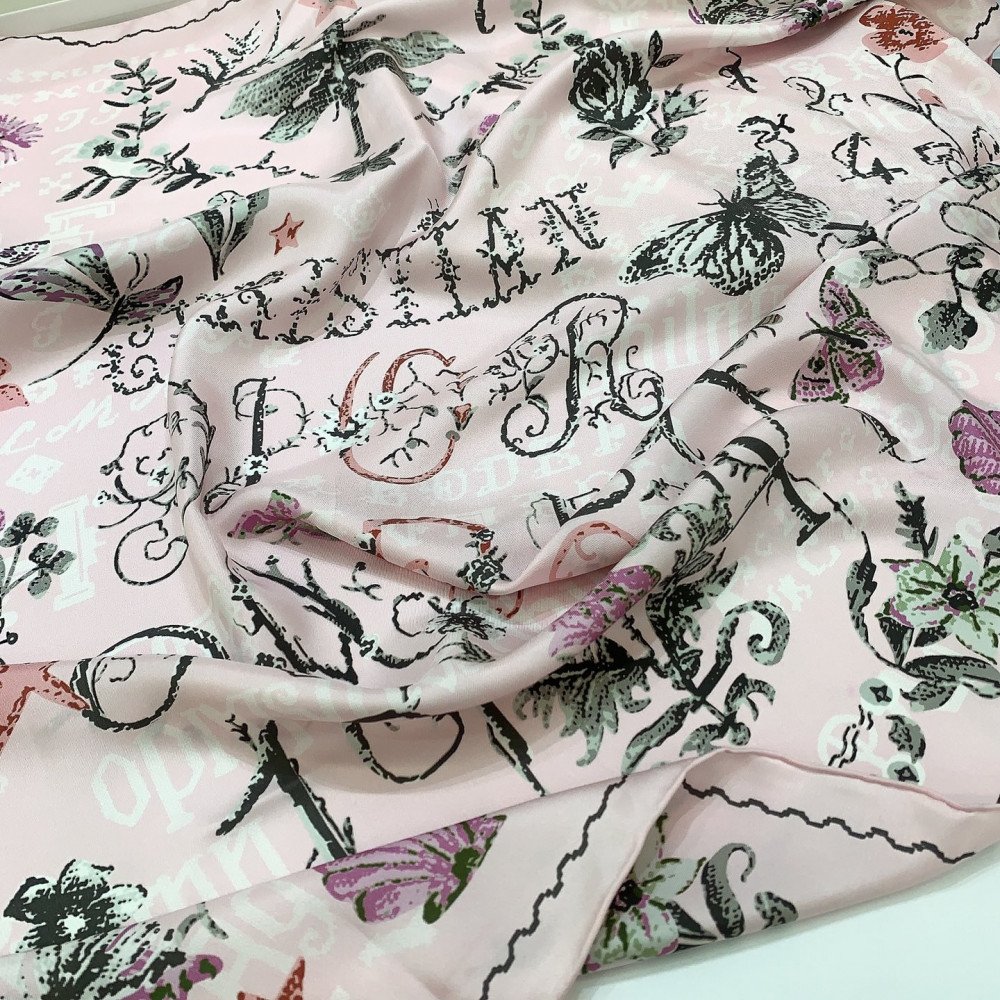 Dior 100% Mulberry Silk 90cm Scarf!  