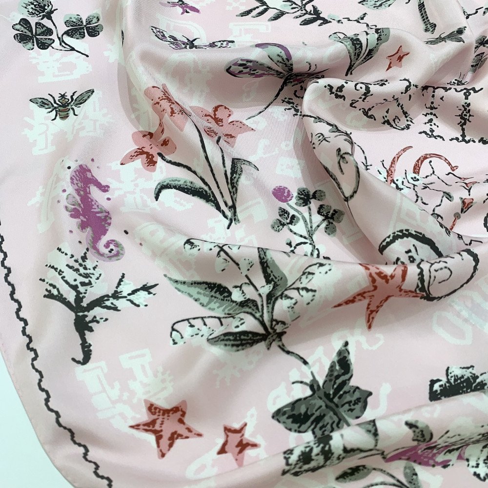 Dior 100% Mulberry Silk 90cm Scarf!  