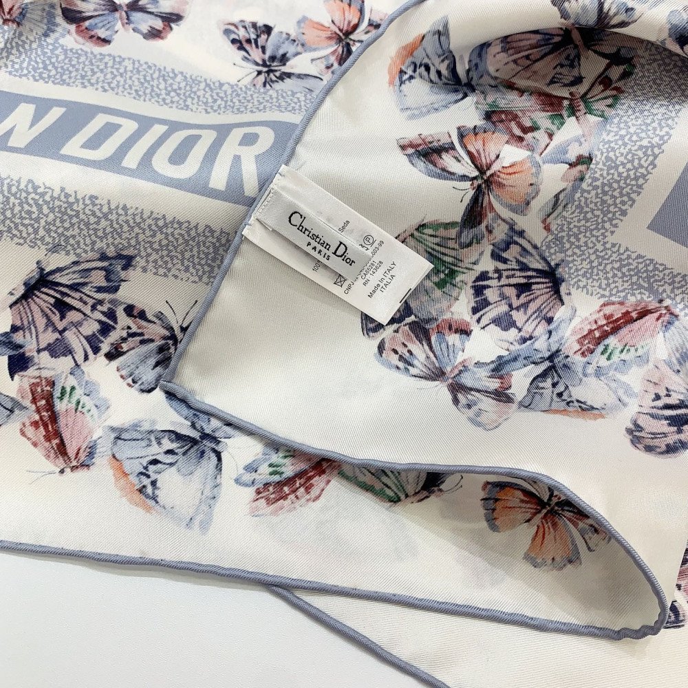 Dior 100% Mulberry Silk 90cm Scarf! Dior 100% Mulberry Silk 90cm Scarf!