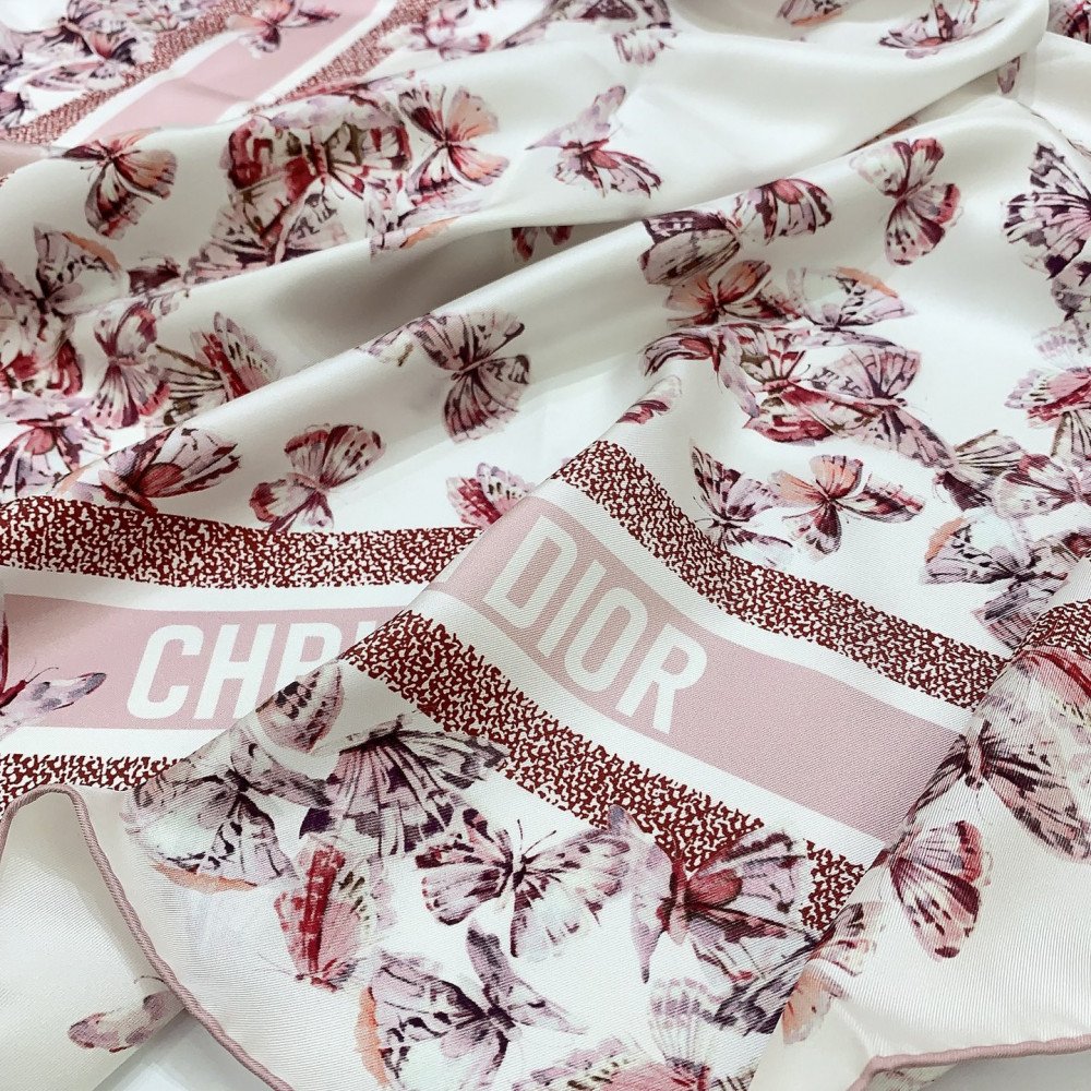 Dior 100% Mulberry Silk 90cm Scarf! Dior 100% Mulberry Silk 90cm Scarf!