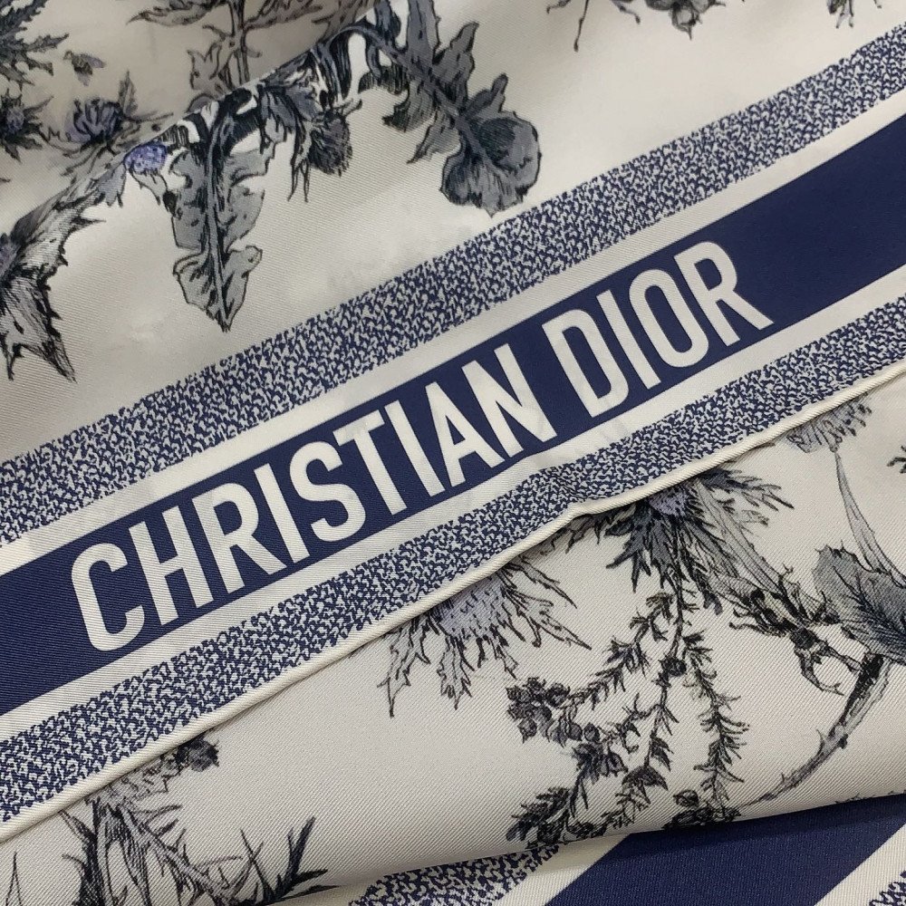Dior 100% Mulberry Silk 90cm Scarf!  