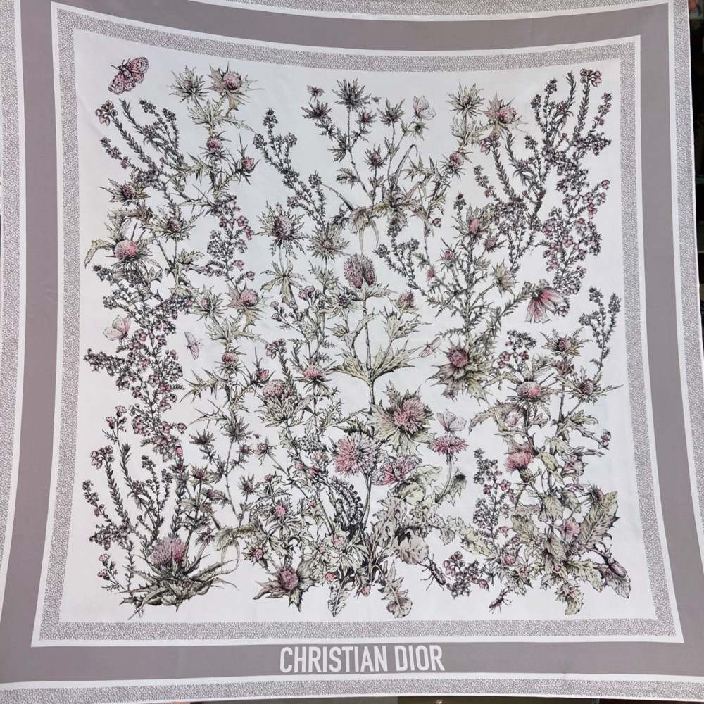 Dior 100% Mulberry Silk 90cm Scarf!  