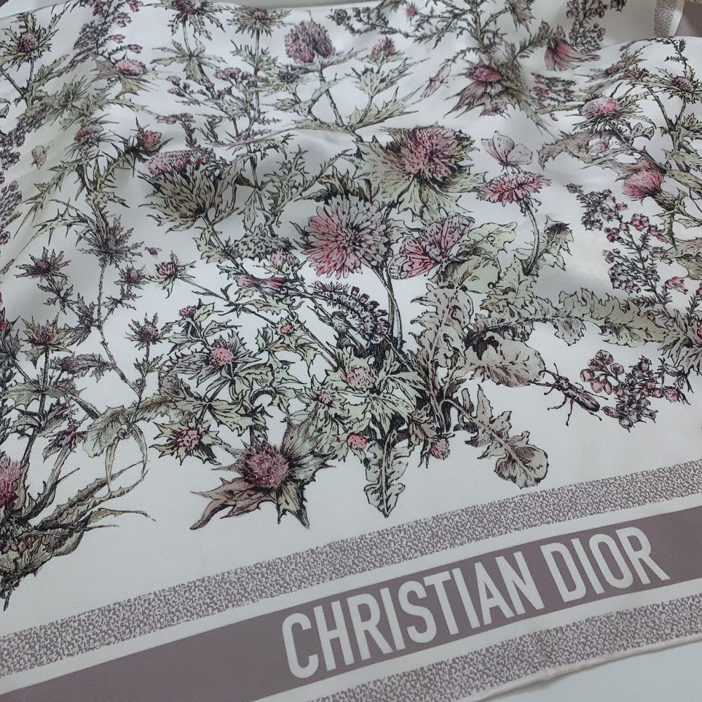 Dior 100% Mulberry Silk 90cm Scarf!  
