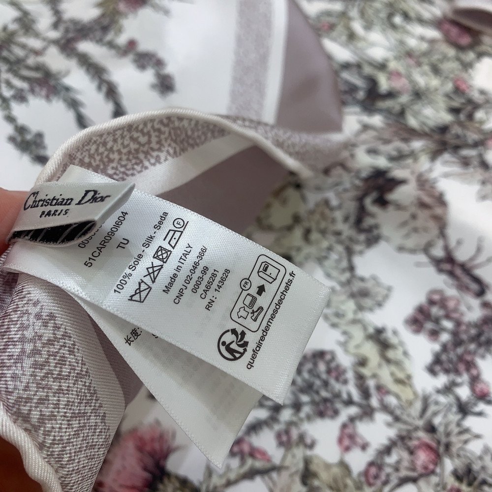 Dior 100% Mulberry Silk 90cm Scarf!  