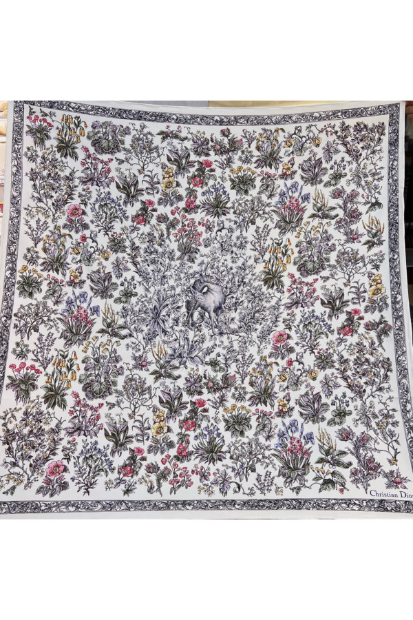 Dior 100% Mulberry Silk 90cm Scarf!  