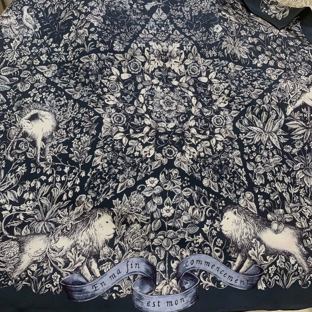 Dior 100% Mulberry Silk 90cm Scarf!  