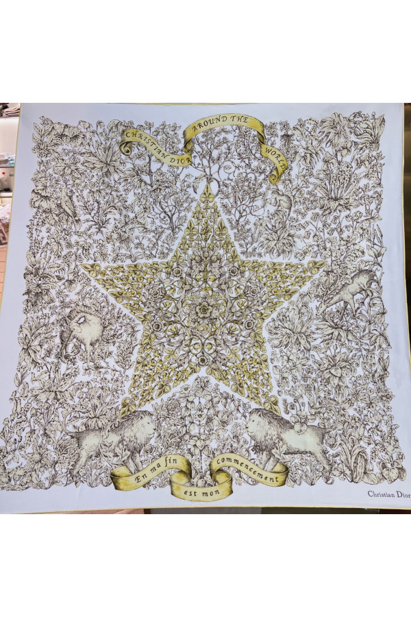 Dior 100% Mulberry Silk 90cm Scarf!  