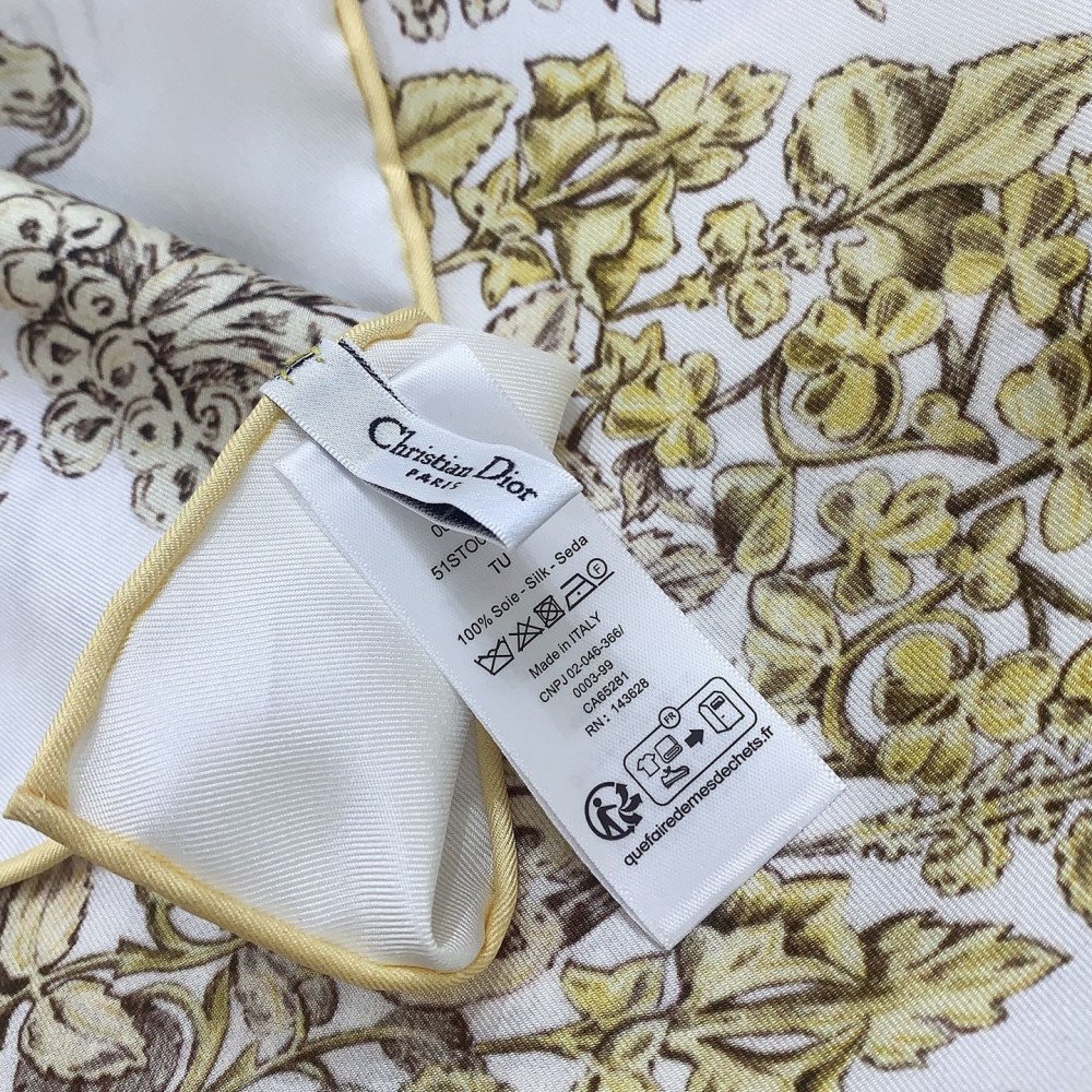 Dior 100% Mulberry Silk 90cm Scarf!  