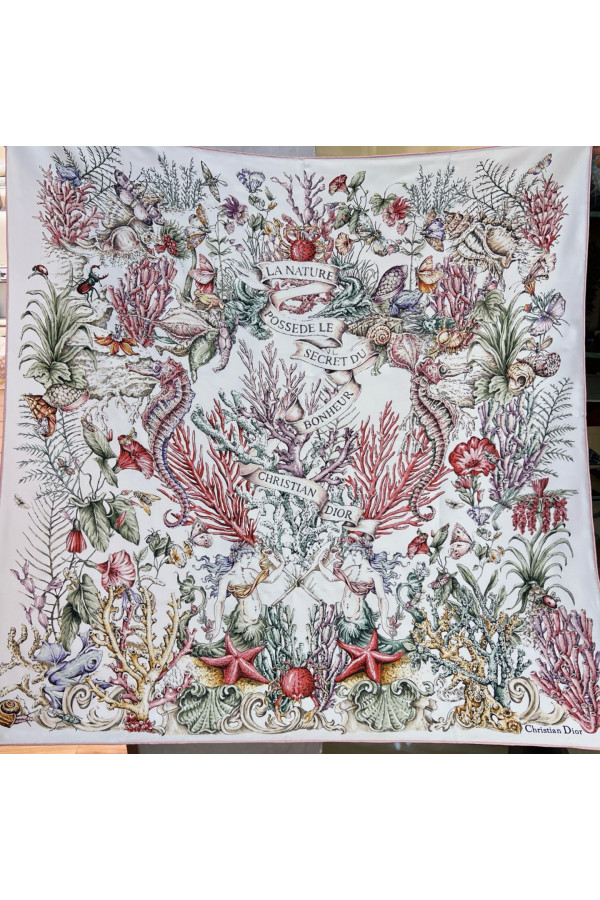 Dior 100% Mulberry Silk 90cm Scarf!  